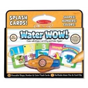 Carduri Apa Magica Forme, Numere, Culori Melissa and Doug imagine
