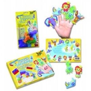 Set creatie 15 papusi deget imagine