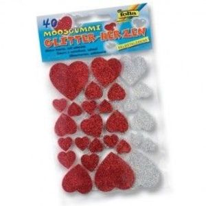 Figurine neopren autoadezive Inimioare imagine
