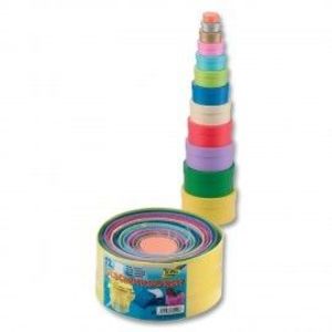 Set 12 cutiute colorate din carton imagine