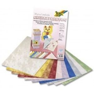 Carton Damask Metalizat imagine