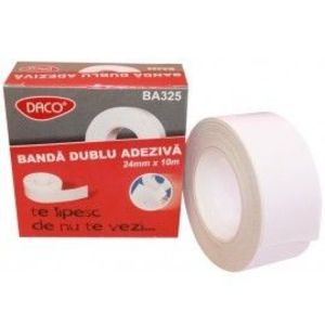 Banda adeziva dubla 24 x 10 Daco imagine