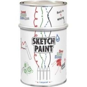 SketchPaint ALB 0.5L - Vopsea pentru scris pe pereti imagine