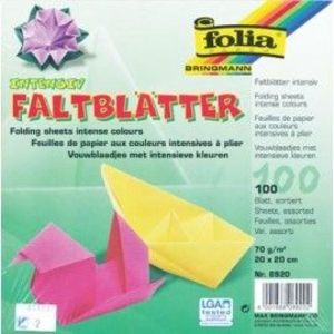 Hartie origami 100 patrata 2020 imagine
