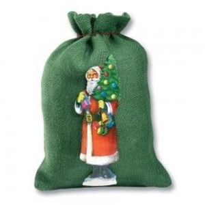 Sac Mos Nicolae iuta verde 25*35 cm imagine