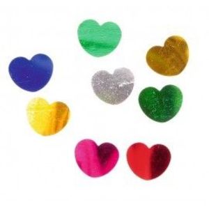 Confetti stralucitoare – inimi , 1 imagine
