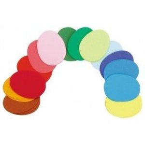 Oua din carton colorat, 60 buc imagine