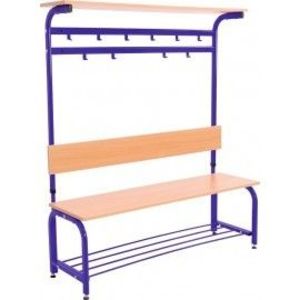 Cuier Vestiar - Inaltime Ajustabila – Albastru imagine