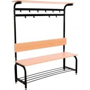 Cuier Vestiar - Inaltime Ajustabila – Negru imagine