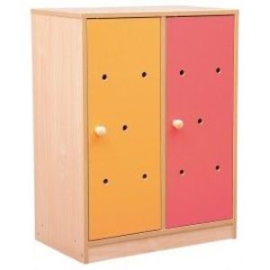 Dulap Vestiar – Rainbow - 2 compartimente imagine