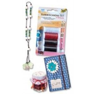 Elastic colorat pentru insirat margele imagine