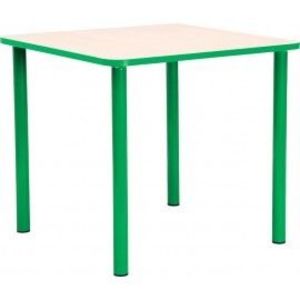 Masa prescolari - Bambino - Patrata - Cant colorat - marimea 3 - Verde imagine
