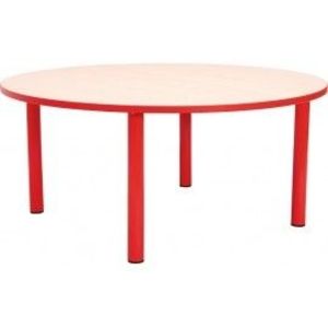 Masa gradinita -Bambino - Rotunda - Cant colorat - marimea 0 - Rosu imagine