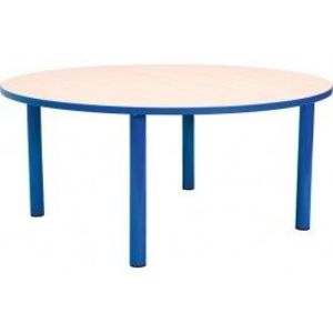 Masa prescolari - Bambino - Rotunda - Cant colorat - marimea 3 - Albastru imagine