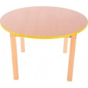 Blat masa - Hexagonal - Cant Colorat - Galben imagine