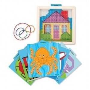 Joc de indemanare Intinde si potriveste Melissa and Doug imagine