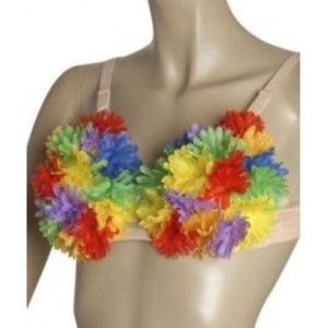Sutien flori multicolore imagine