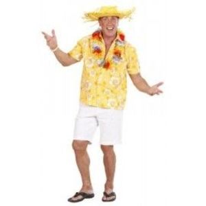 Bluza hawaii galbena imagine
