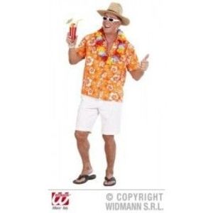 Bluza hawaii portocalie imagine
