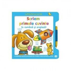 Scriem primele cuvinte in romana si engleza imagine