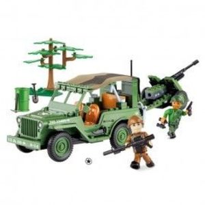 Jeep Willys MB cu tun 2.0 - Cobi imagine