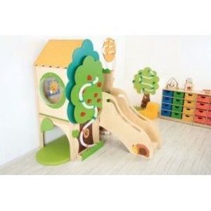 Complex de joaca interior Casuta din copac imagine