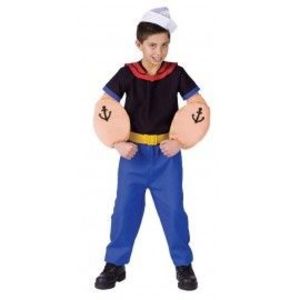 Costum Popeye copil 7 ani imagine