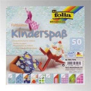 Harie origami Kids 50 coli de 15 x 15 cm imagine