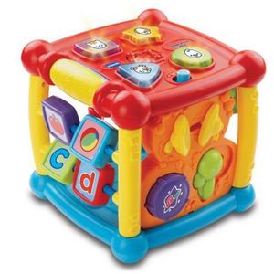 Jucarie interactiva bebelusi vtech cubul magic 150512 imagine
