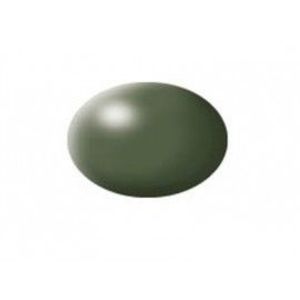 Aqua olive green silk imagine