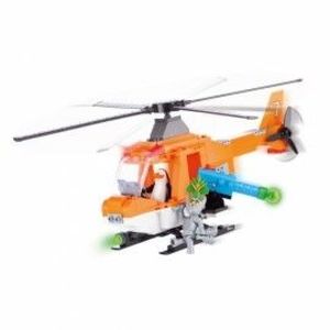 Set de construit Elicopter cu dematerializator (Pinguinii din Madagascar) - Cobi imagine