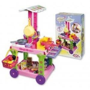 Set de joaca bucatarie cu gratar - Androni Giocattoli imagine