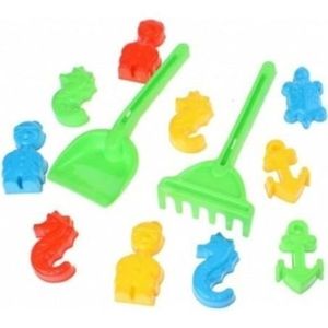 Set 10 forme pentru nisip - Androni Giocattoli imagine