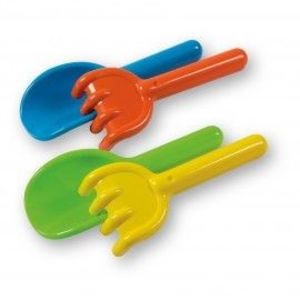 Set lopata si grebla 18 cm Baby - Androni Giocattoli imagine
