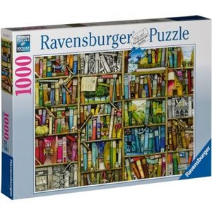Puzzle libraria bizara - 1000 piese imagine