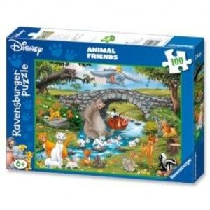 Puzzle lumea animalelor 100 piese imagine