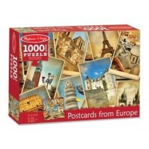 Puzzle Vederi din Europa - Melissa and Doug imagine