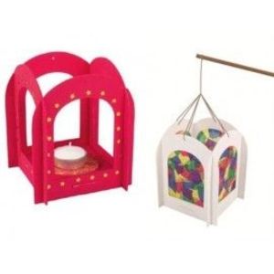 Lampion din lemn - Beleduc imagine