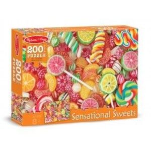 Puzzle 200 piese Acadele si bomboane imagine