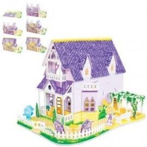 Puzzle 3D Casuta papusilor imagine