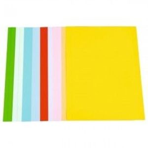 Bloc desen cu hartie colorata - 8 culori imagine