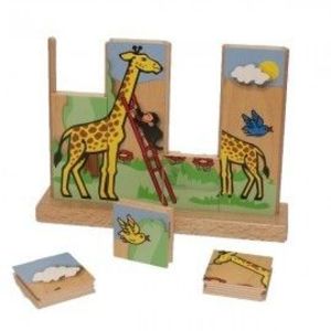 Puzzle vertical Girafa imagine