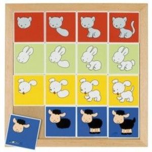 Puzzle educativ Completeaza animalul imagine