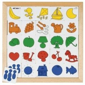 Puzzle educativ Asociaza culorile imagine