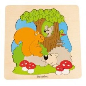 Puzzle Descopera Padurea Beleduc imagine