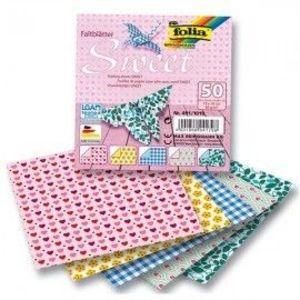 Hartie origami 50 coli 10x10 Sweet imagine