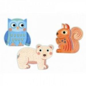 Set Puzzle-uri evolutive Djeco animale imagine