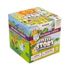 Poveste puzzle Ratusca cea urata - Miniland imagine