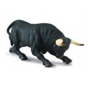 Figurina Taur negru L Collecta imagine