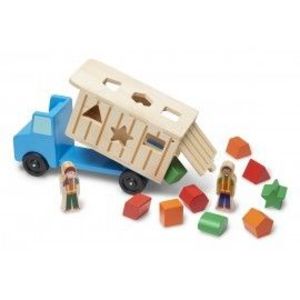 Sortator de forme Masina de curatenie - Melissa and Doug imagine
